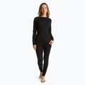 Women's thermal sweatshirt WOOLCANO 100% Merino TOP0541 black 2
