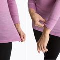 Women's thermal sweatshirt WOOLCANO 100% Merino TOP0541 purple 5