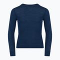 Children's thermal underwear set WOOLCANO Merino 100% SET0683 navy 4