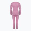 Children's thermal underwear set WOOLCANO Merino 100% SET0683 purple 3