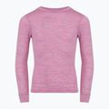 Children's thermal underwear set WOOLCANO Merino 100% SET0683 purple 4