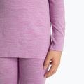 Children's thermal underwear set WOOLCANO Merino 100% SET0683 purple 6