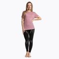 Women's thermal T-shirt WOOLCANO Merino TEE0547 purple 2