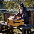 Large travel suitcase KADVA Lazio 102 l yellow 8