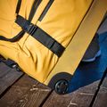 Large travel suitcase KADVA Lazio 102 l yellow 15