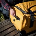Large travel suitcase KADVA Lazio 102 l yellow 13