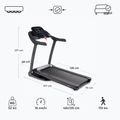 XTREXO TXO-X350-B electric treadmill black 3