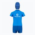 Children's swimming set AQUASTIC UV 50+ UPF Marimo JRB navy blue/blue