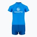 Children's swimming set AQUASTIC UV 50+ UPF Marimo JRB navy blue/blue 2
