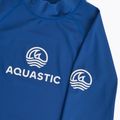 AQUASTIC UV 50+ UPF Rimos navy blue swimming longsleeve 4