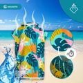 Children's poncho AQUASTIC Sunny JR flowers 14
