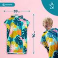 Children's poncho AQUASTIC Sunny JR flowers 15