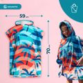 AQUASTIC Sunny JR palm tree children's poncho 13