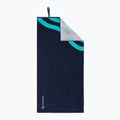 AQUASTIC Wavey navy blue/blue towel