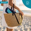AQUASTIC Wavey navy blue/blue towel 11