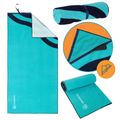 AQUASTIC Wavey blue/green towel 12