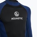Men's swimming wetsuit AQUASTIC Wavey LG 2 mm black/blue 4