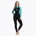 Women's swimming wetsuit AQUASTIC Wavey LG WMNS 2 mm black/mint