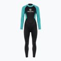 Women's swimming wetsuit AQUASTIC Wavey LG WMNS 2 mm black/mint 2