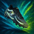 Children's football boots OneTeam Robero Teen FG/AG black/blue 4