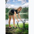 Folding camping table + KADVA CAMP chairs table set for 4-6 people grey 6