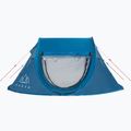 KADVA Tartuga 3-person camping tent blue 7