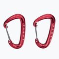 Karabiner for mounting the KADVA Hammock Hammock Carabiner red