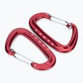 Karabiner for mounting the KADVA Hammock Hammock Carabiner red 4