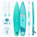 SUP board AQUASTIC Touring 12'6" green 24