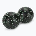 XTREXO TRX-MSP012 12 cm black/lime double massage ball