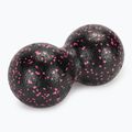 XTREXO TRX-MSP012 double massage ball 12 cm black/pink