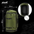 HOOK FIGHTING Camp 2in1 Duffel Bag 41 l green 18