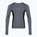 HOOK FIGHTING Base black men's longsleeve rashguard 8