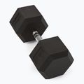 TREXO Hex 37.5 kg rubberised dumbbells 2