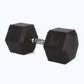 TREXO Hex 40 kg rubberised dumbbells