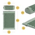 XTREXO acupressure mat with cushion TXO-B4Z004-GN green 3