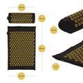 XTREXO acupressure mat with cushion TXO-B4Z004-BK black 3