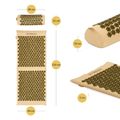 XTREXO acupressure mat large with cushion TXO-B4Z005-BZ brown 3