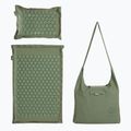 TREXO ECO acupressure mat with cushion TXO-B4Z006-GN green