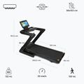 Electric treadmill XTREXO X1000 black 3