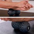 TREXO double massage ball TXO-B4Z075-BK black 4