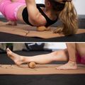 TREXO double cork massage ball TXO-B4Z082-NC natural 2