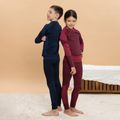 Children's Thermal Underwear Set KADVA Frosty Jrb Set Seamless Navy Blue 4