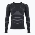 Men's KADVA Streif Set seamless thermal underwear set in black 16