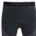 Men's KADVA Streif Set seamless thermal underwear set in black 22