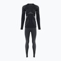 Women's KADVA Streif W Set thermal underwear set, seamless, black 14