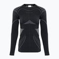 Women's KADVA Streif W Set thermal underwear set, seamless, black 15