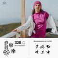 Women's thermal underwear set KADVA Glacier W Set seamless fuchsia 10