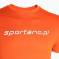 SPORTANO Active Men's running shirt orange 3