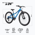 Children's bicycle ATTABO JR 24 blue 2